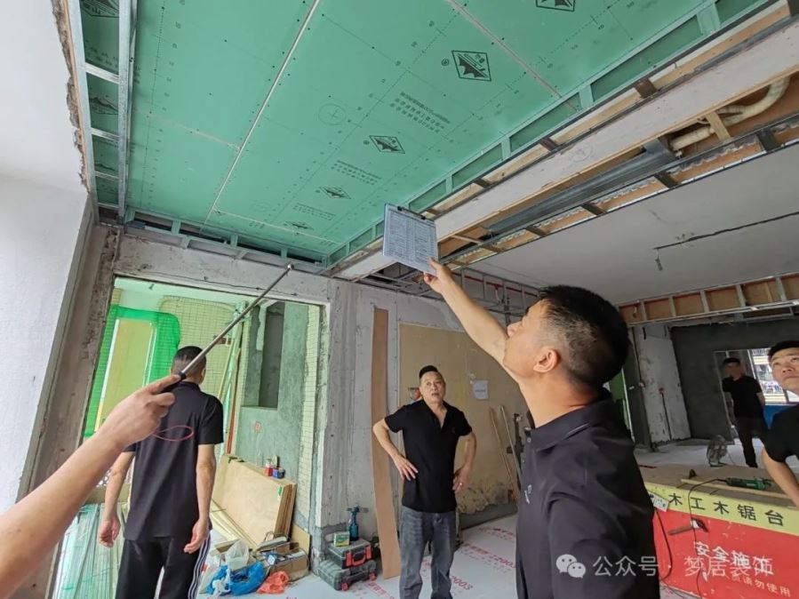 夢居每月工地大巡檢——看了工地再裝修，夢居工地經(jīng)得起檢驗！